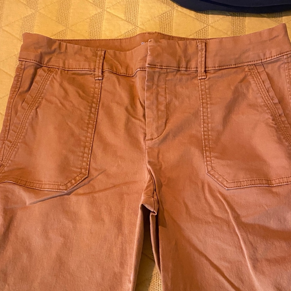 Old Navy Pixie Pants in Warm Orange